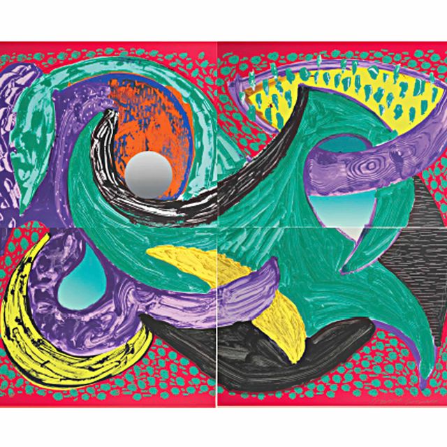David Hockney — Иду по кругу, судя по еще нескольким новым отпечаткам
