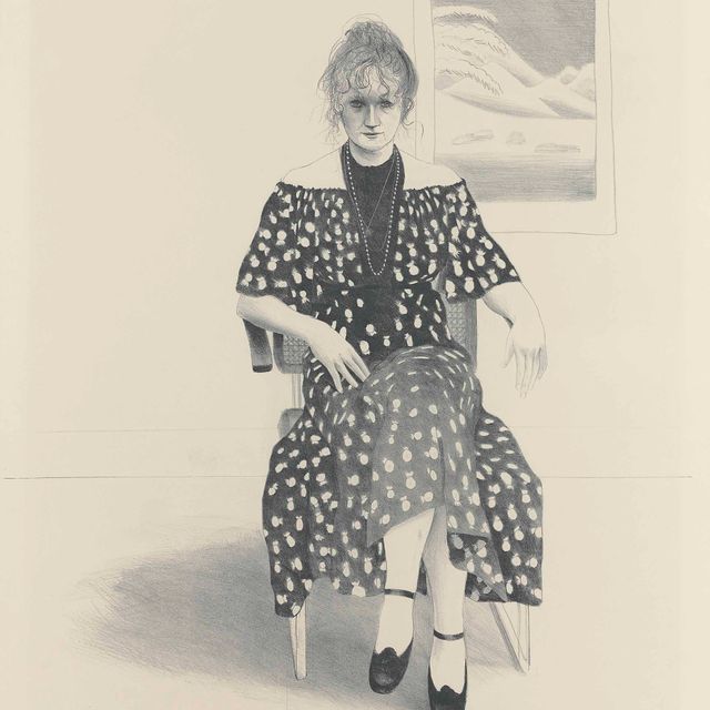 David Hockney — Селия, 8365, Мелроуз авеню, Голливуд (Шотландский художественный совет, 147; Токио, 138)