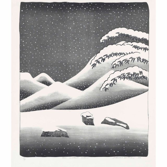 David Hockney — Бесцветный снег