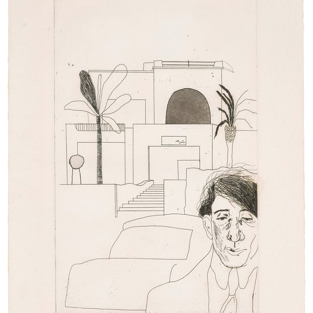 David Hockney — Портрет Кавафиса II, выполненный по иллюстрациям к четырнадцати стихотворениям К.П. Кавафиса