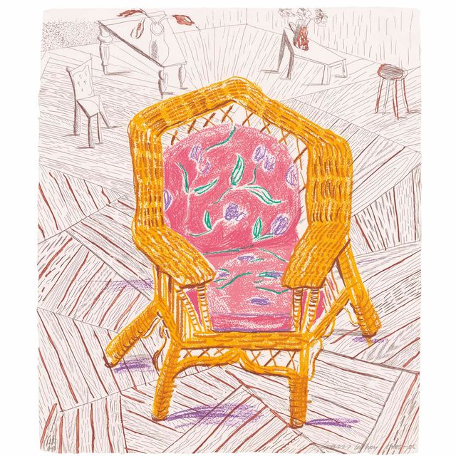 David Hockney — Кресло номер один от Moving Focus