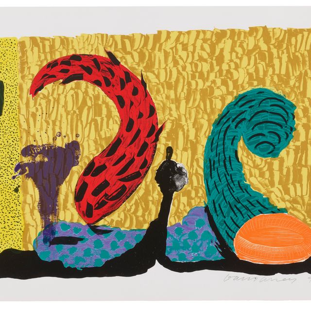 David Hockney — Отталкиваясь от еще нескольких новых отпечатков