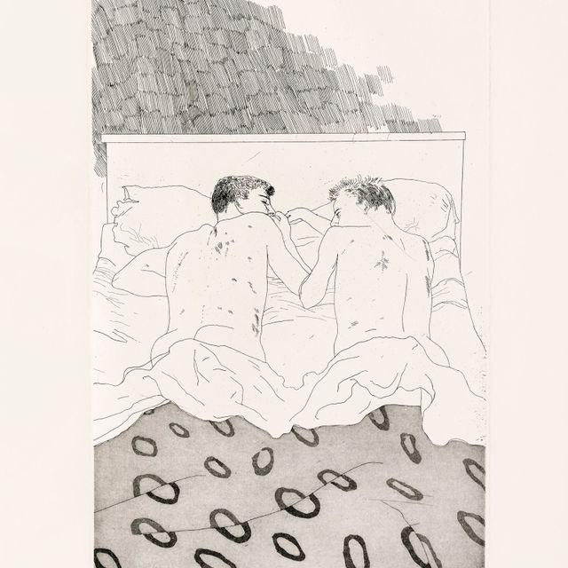 David Hockney — Иллюстрации к четырнадцати стихотворениям К. П. Кавафиса