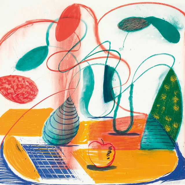 David Hockney — Таблица текучая