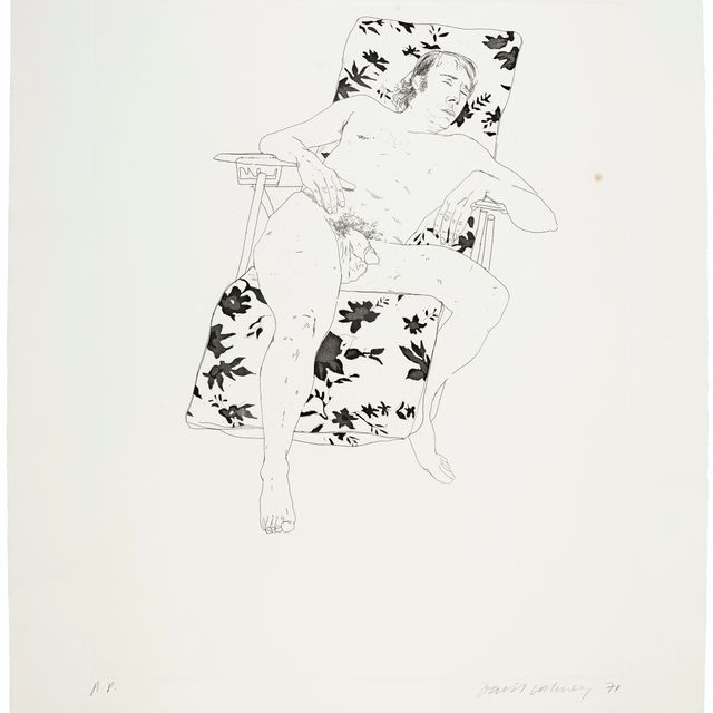 David Hockney — Мо Спит