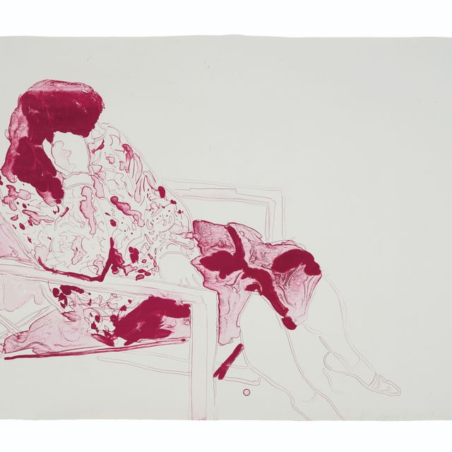 David Hockney — Энн сидела в режиссерском кресле