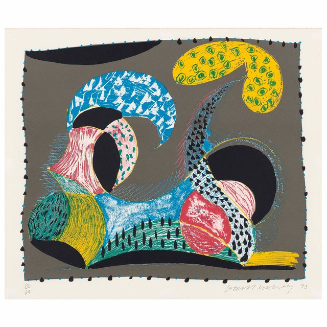 David Hockney — Теплое начало, от: Несколько новых принтов