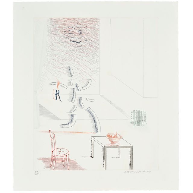David Hockney — Тик-так, Тик-так, Сделай так, чтобы это было правдой, из "Голубой гитары".