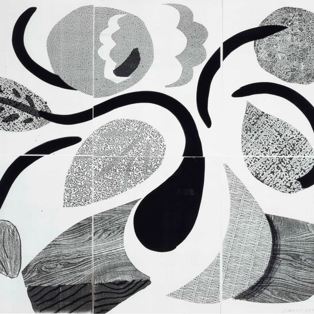 David Hockney — Танцующие цветы, май 1986 года