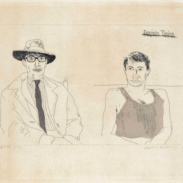 David Hockney — Касмин Дважды