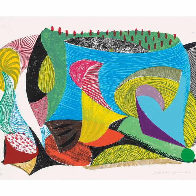 David Hockney — Помимо этого, от: Еще несколько новых принтов