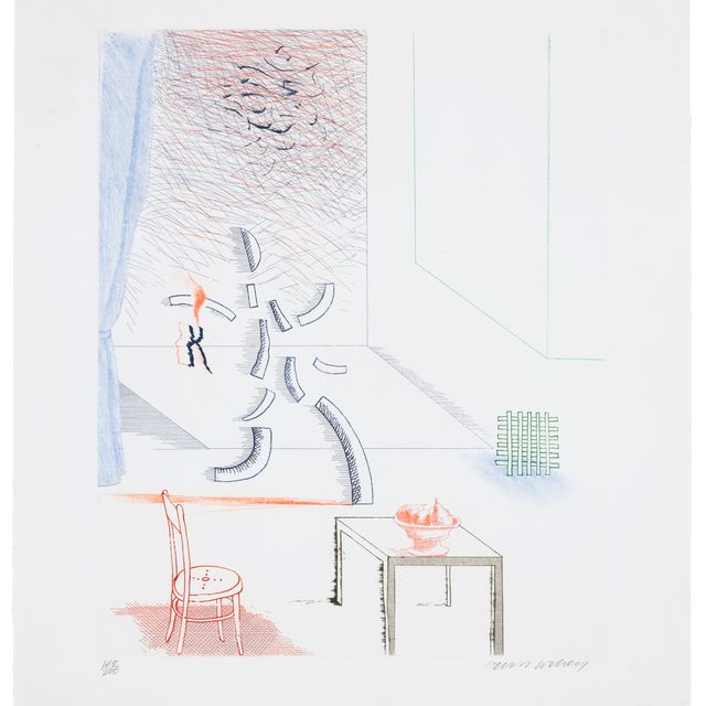 David Hockney — Тик-так, Тик-так, Сделай так, чтобы это было правдой, из "Голубой гитары".