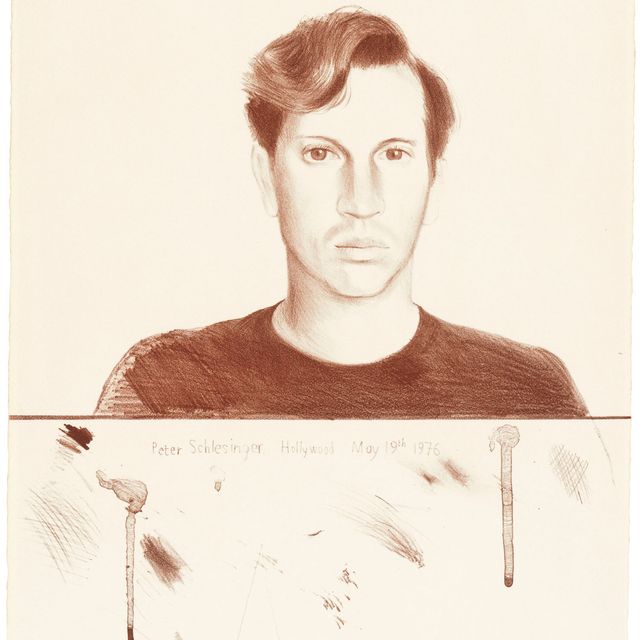 David Hockney — Питер Шлезингер