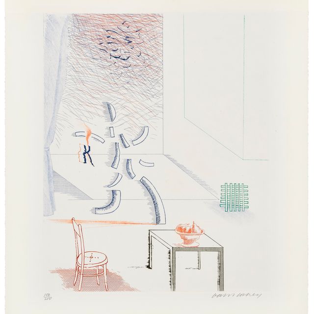David Hockney — Сделай так, чтобы это было правдой, от: The Blue Guitar