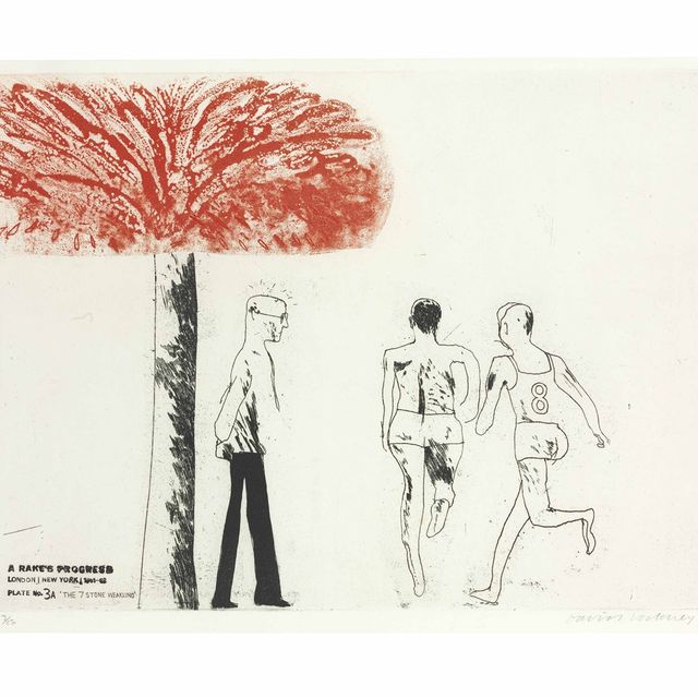 David Hockney — Семикаменный слабак, судя по прогрессу Повесы