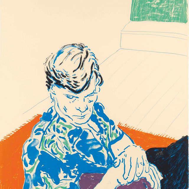 David Hockney — Джо с Зеленым окном