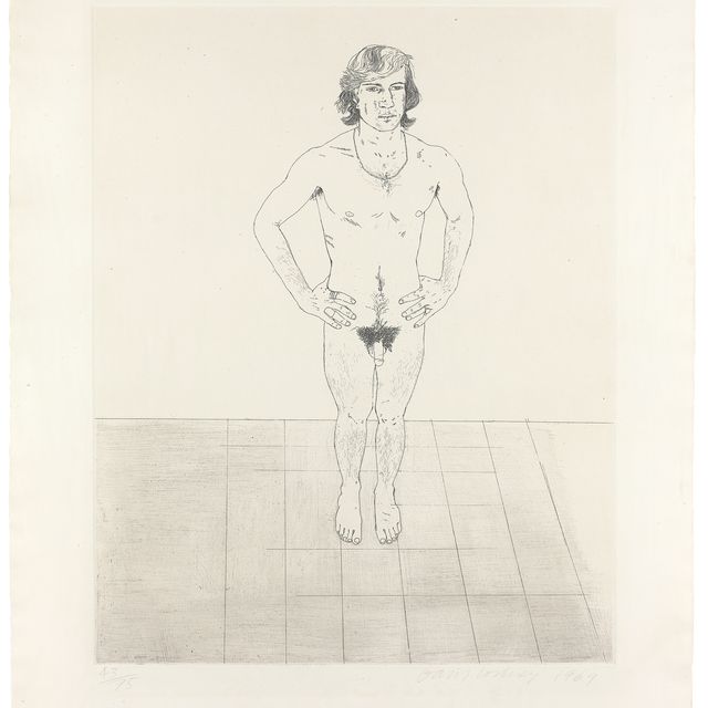 David Hockney — Три гравюры художника