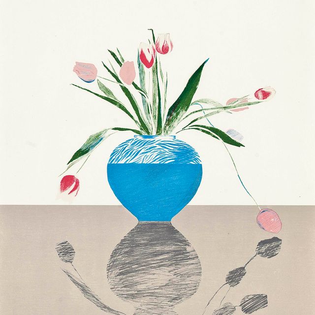 David Hockney — Красивые тюльпаны (S.A.C. 115)