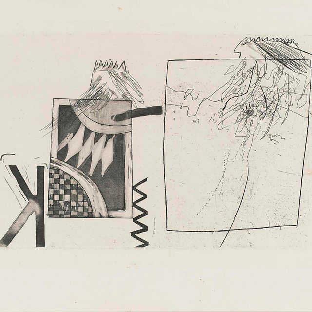 David Hockney — Три короля и королева (S.A.C. 7; Токио 7)