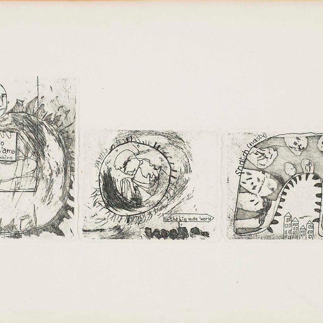 David Hockney — Гретхен и Снурл (S.A.C. 9; Токио 9)