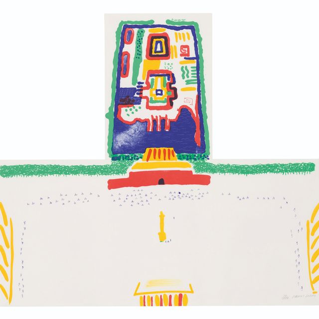 David Hockney — Красная площадь и Запретный город