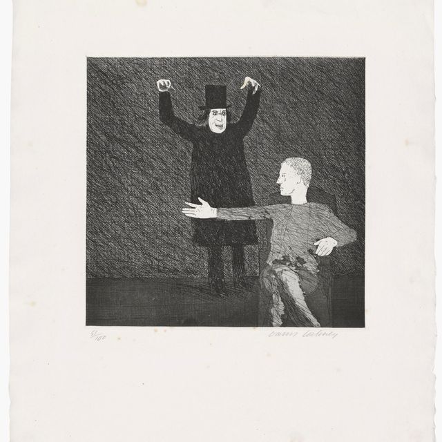 David Hockney — Внутри замка