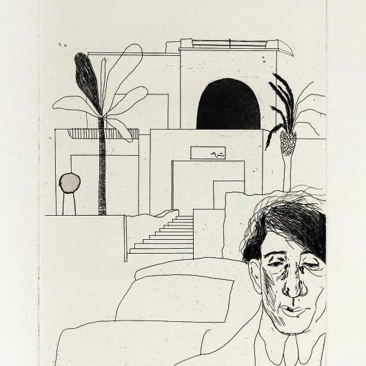David Hockney — Четырнадцать стихотворений К.П. Кавафиса (MCA в Токио, 47-59)