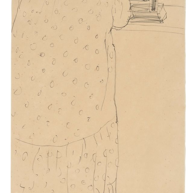 David Hockney — Энн красит губы