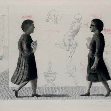 David Hockney — Дань уважения Микеланджело (S.A.C. 173)