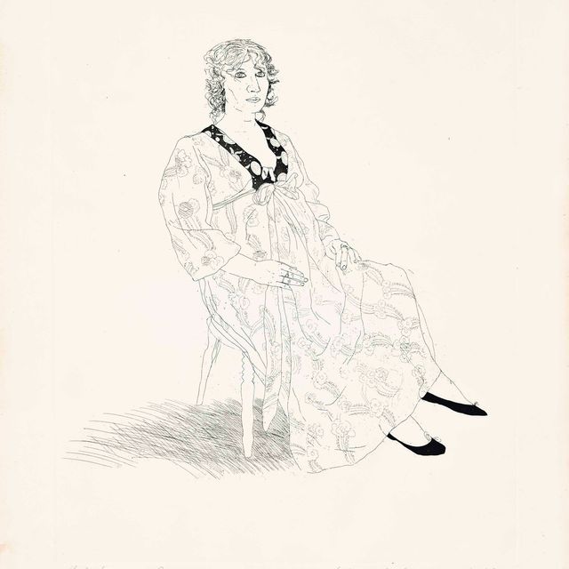 David Hockney — Селия (Шотландский художественный совет, 109; Токио, 106)