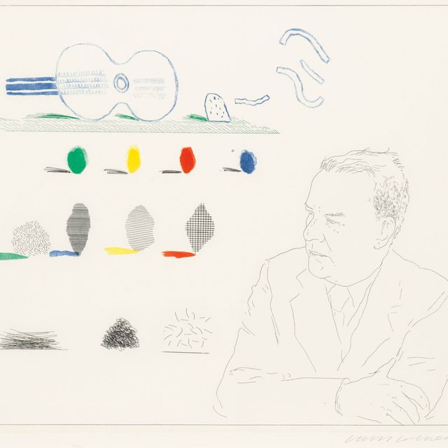 David Hockney — Поэт из "Голубой гитары"