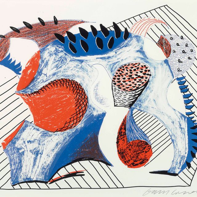 David Hockney — Без названия для Джоэла Вакса