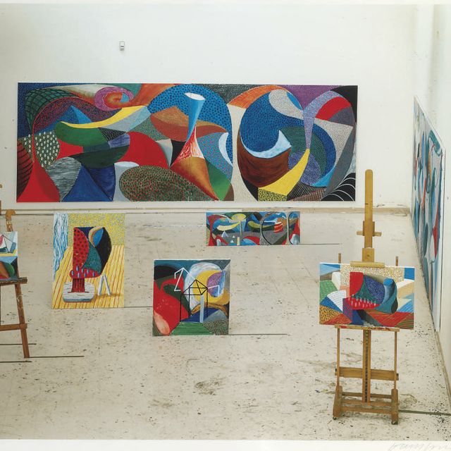 David Hockney — В студии 16 марта 1995 года (с. 354)