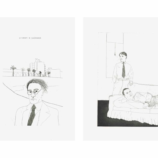 David Hockney — Четырнадцать стихотворений К. П. Кавафиса