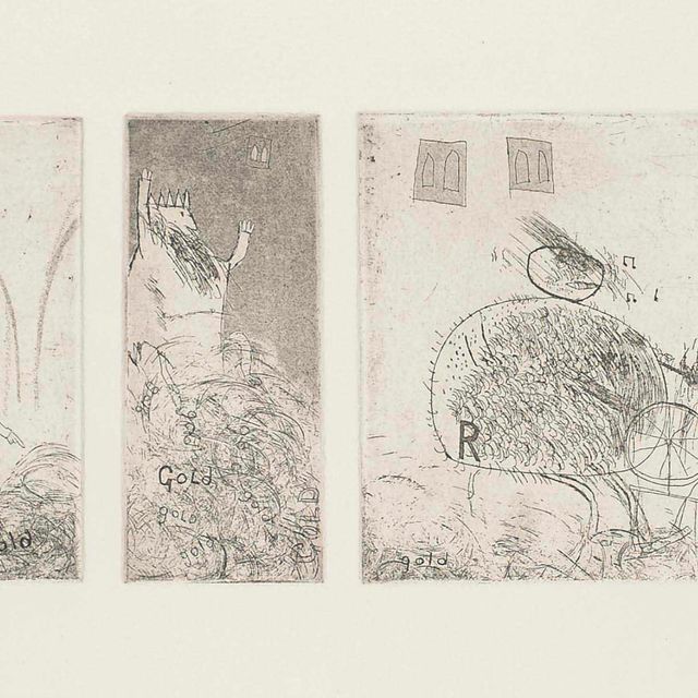David Hockney — Исследование для Румпельштильцхена (S.A.C. 11; Токио 11)