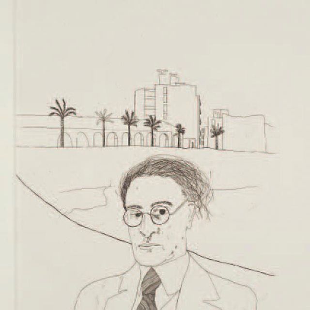 David Hockney — Иллюстрации к четырнадцати стихотворениям К.П. Кавафиса (S.A.C. 47-58; Токио 47-58)