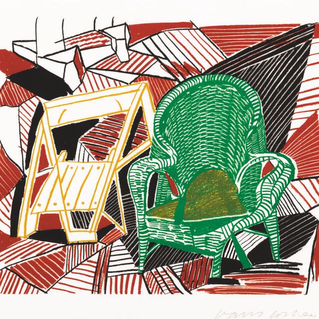 David Hockney — Два студийных стула Pembroke от Moving Focus (T. 276; M.C.A.T. 264)