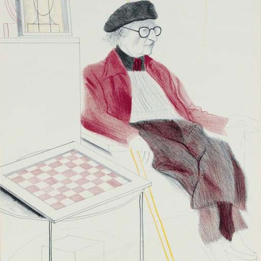 David Hockney — Ман Рэй , из фильма "Дань уважения Ман Рэю" (S.A.C. 171)