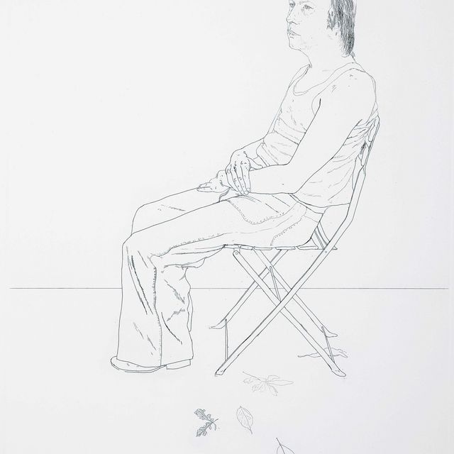 David Hockney — Мо с пятью листьями (S.A.C. 125; Токио 117)