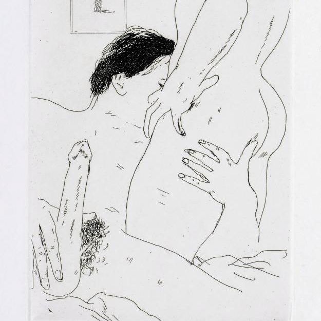 David Hockney — Эротика (Шотландский совет по искусству, 172)