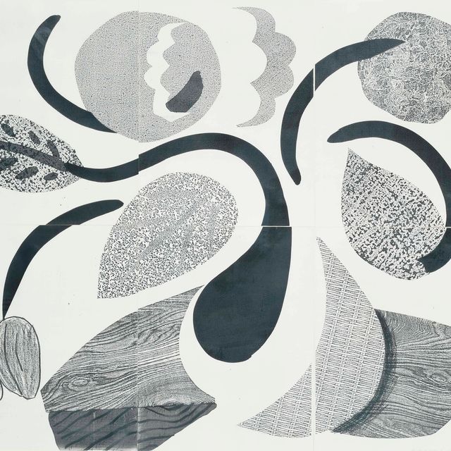 David Hockney — Танцующие цветы, май 1986 (Токио, 307)