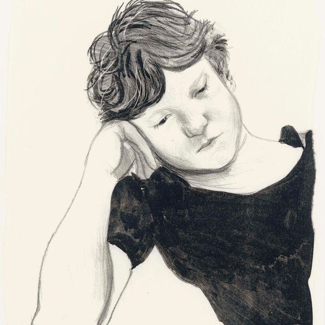 David Hockney — Байрон под рукой (Токио, 218)