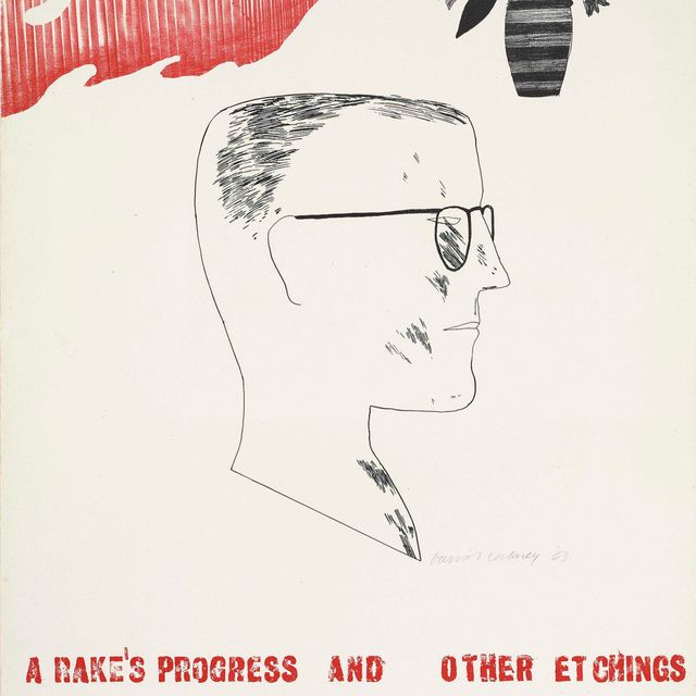 David Hockney — "Похождения повесы" и другие гравюры Дэвида Хокни , издание "Алекто", Лондон, 1963 (Бэгготт, 6)