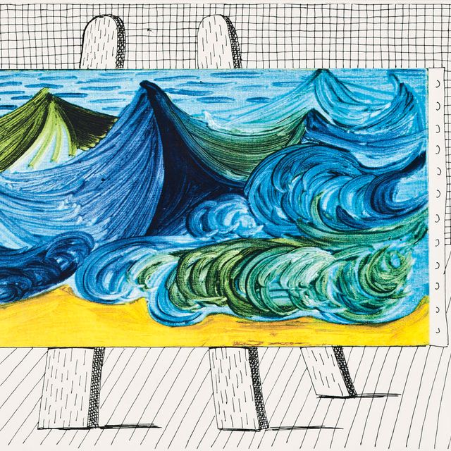 David Hockney — Три рождественские открытки