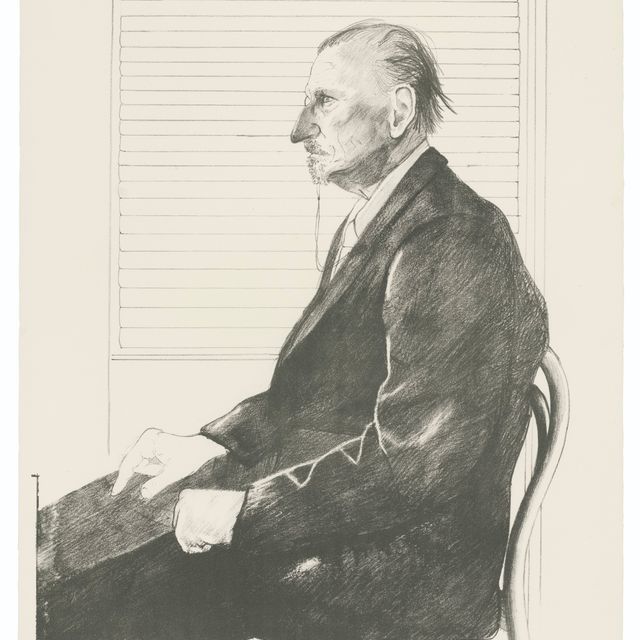 David Hockney — Портрет Феликса Манна