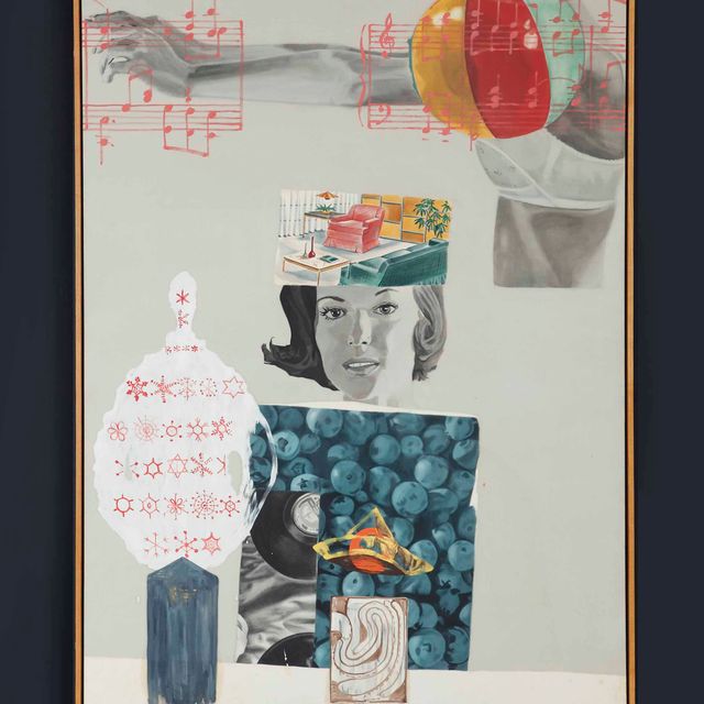 David Salle — Синий