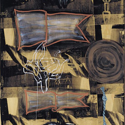 David Salle — Холостяки крутятся вокруг да около