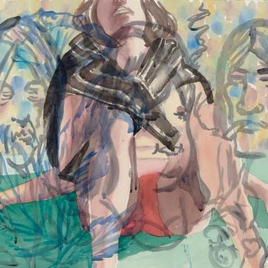 David Salle — Без названия (#9)