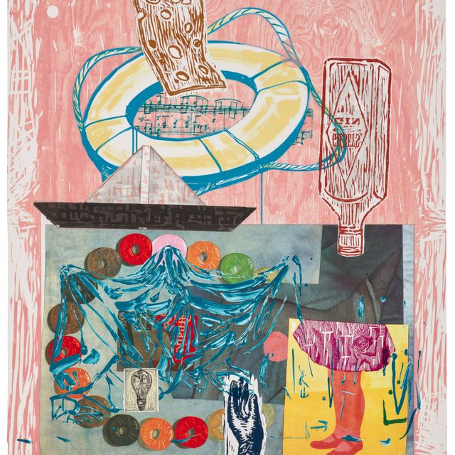 David Salle — Вверх и вниз, от высокого к низкому ряду