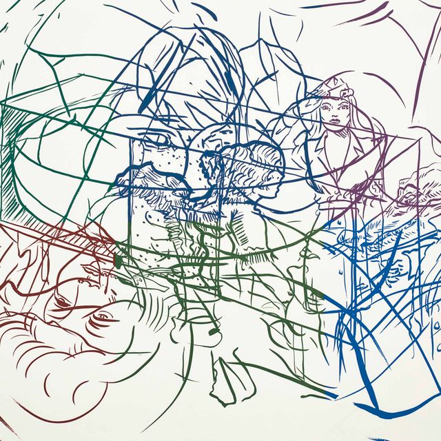 David Salle — Пьяный шофер